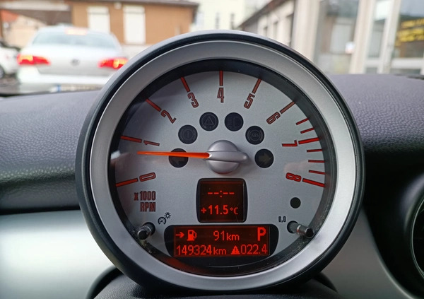 MINI Cooper cena 19900 przebieg: 149324, rok produkcji 2007 z Pyrzyce małe 326